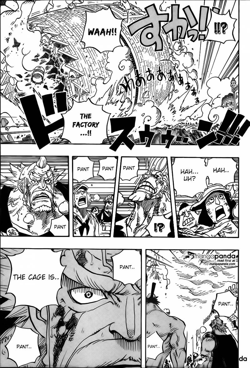 One Piece Manga Chapter 791 page 8 - Rubble
