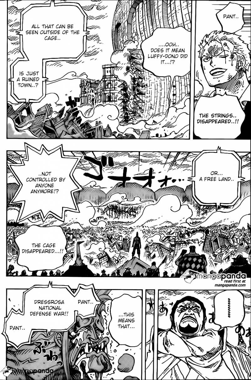One Piece Manga Chapter 791 page 9 - Rubble