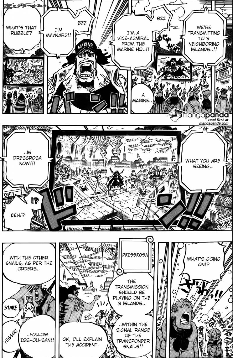 One Piece Manga Chapter 792 page 10 - Prostration