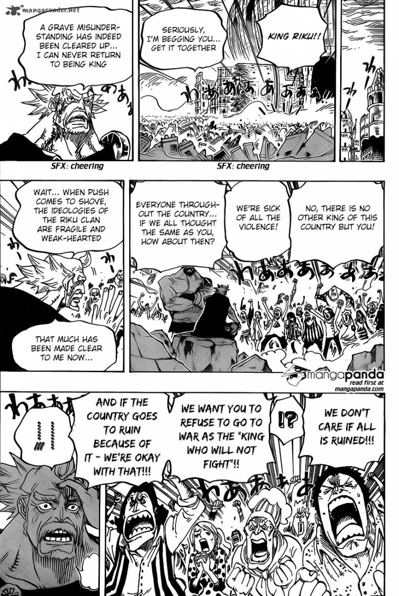 One Piece Manga Chapter 792 page 11 - Prostration