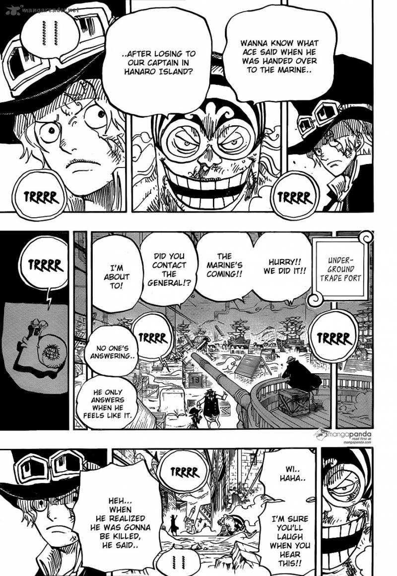 One Piece Manga Chapter 792 page 3 - Prostration