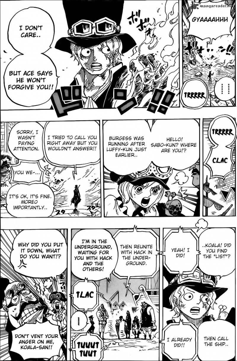 One Piece Manga Chapter 792 page 7 - Prostration