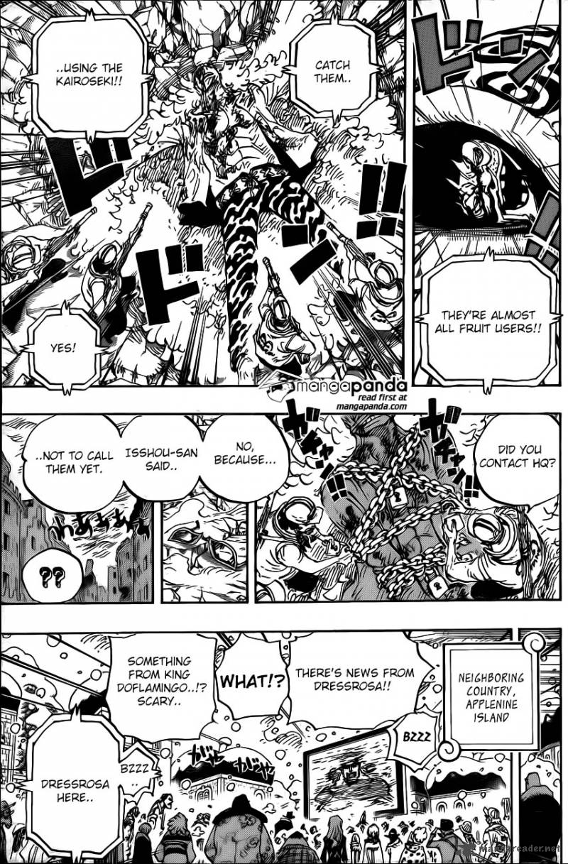 One Piece Manga Chapter 792 page 9 - Prostration