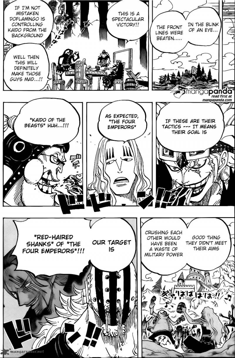 One Piece Manga Chapter 793 page 10 - Tiger and Dog