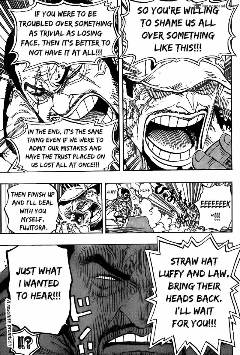 One Piece Manga Chapter 793 page 15 - Tiger and Dog