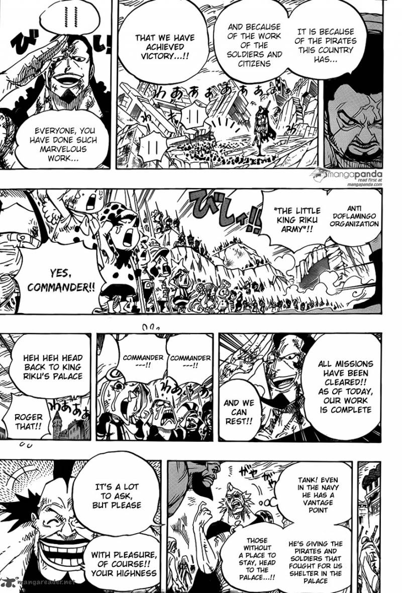 One Piece Manga Chapter 793 page 3 - Tiger and Dog