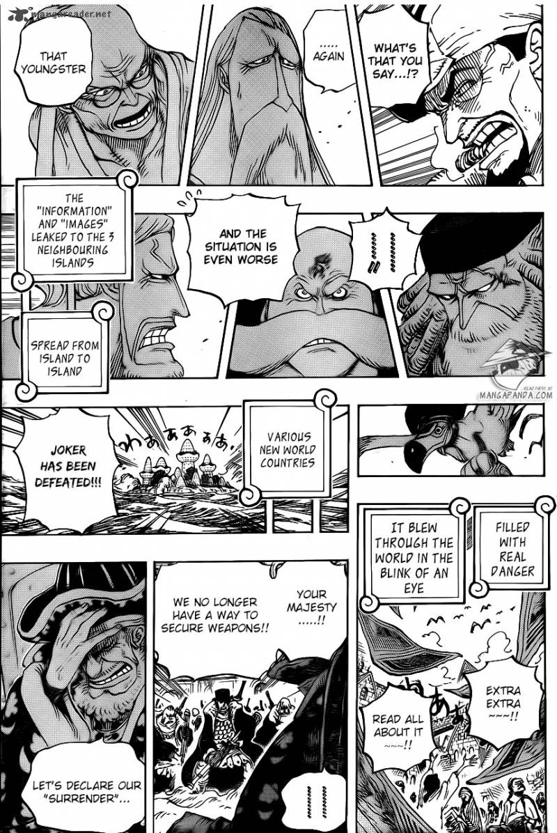 One Piece Manga Chapter 793 page 7 - Tiger and Dog