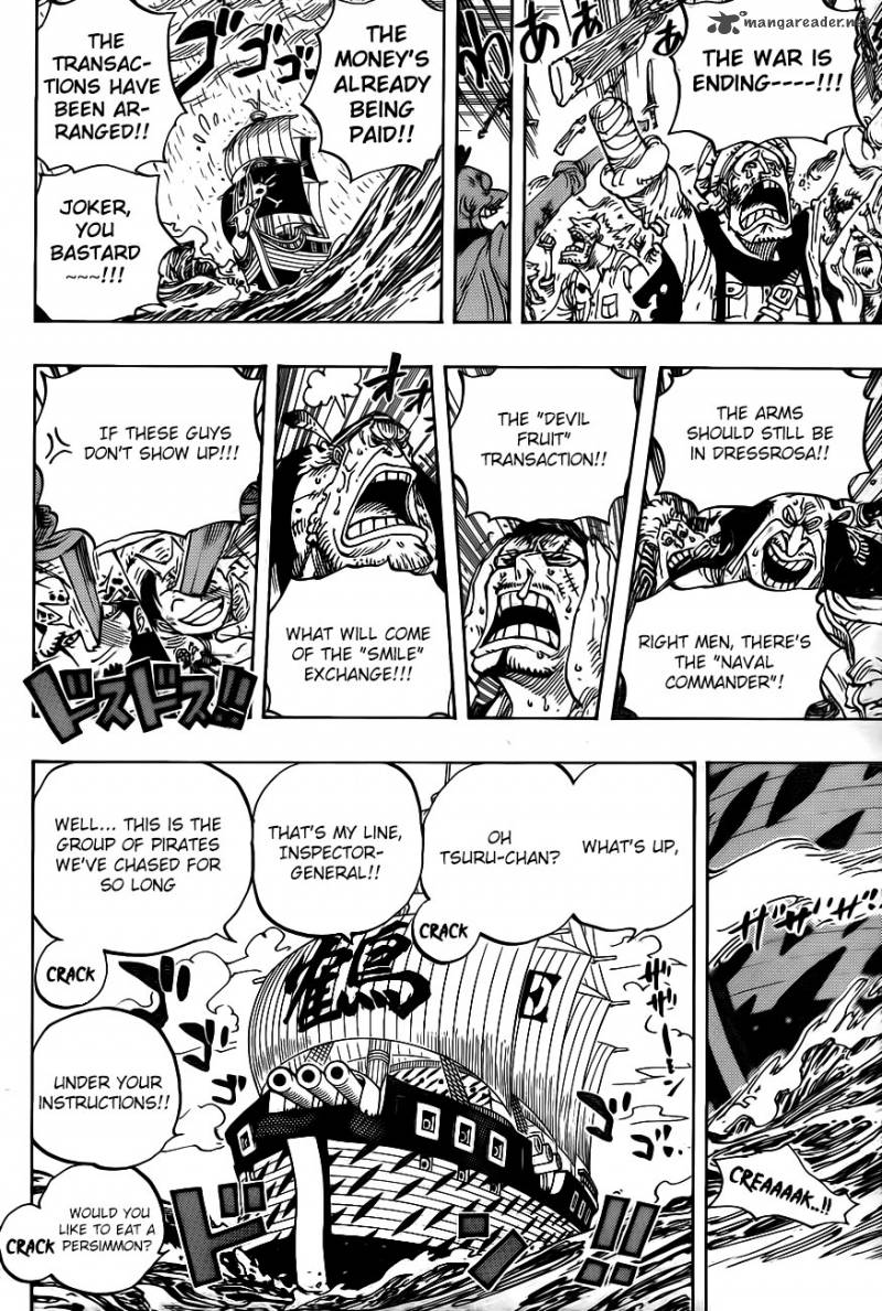One Piece Manga Chapter 793 page 8 - Tiger and Dog