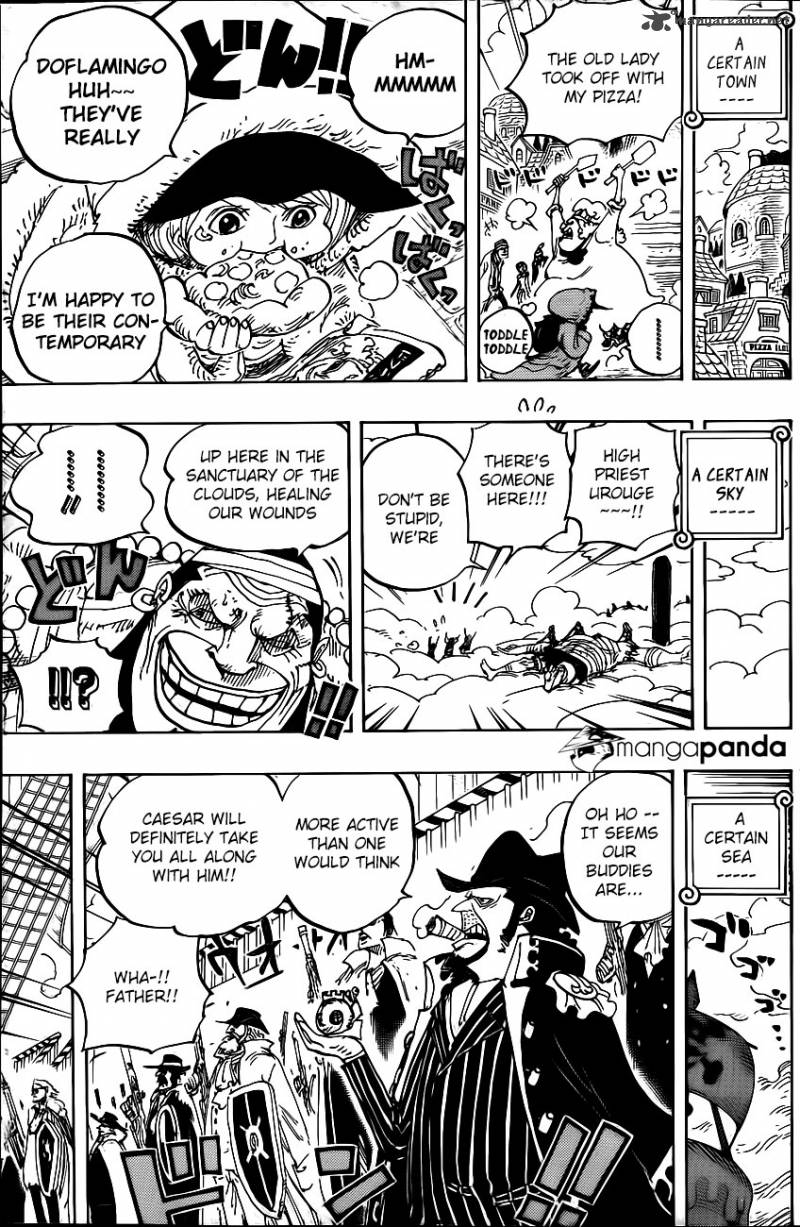 One Piece Manga Chapter 793 page 9 - Tiger and Dog
