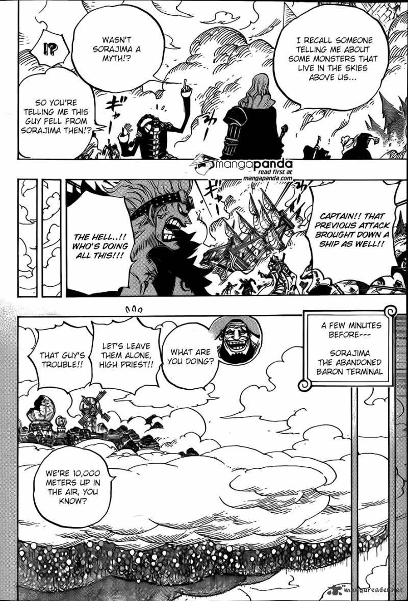 One Piece Manga Chapter 795 page 12 - Suicide
