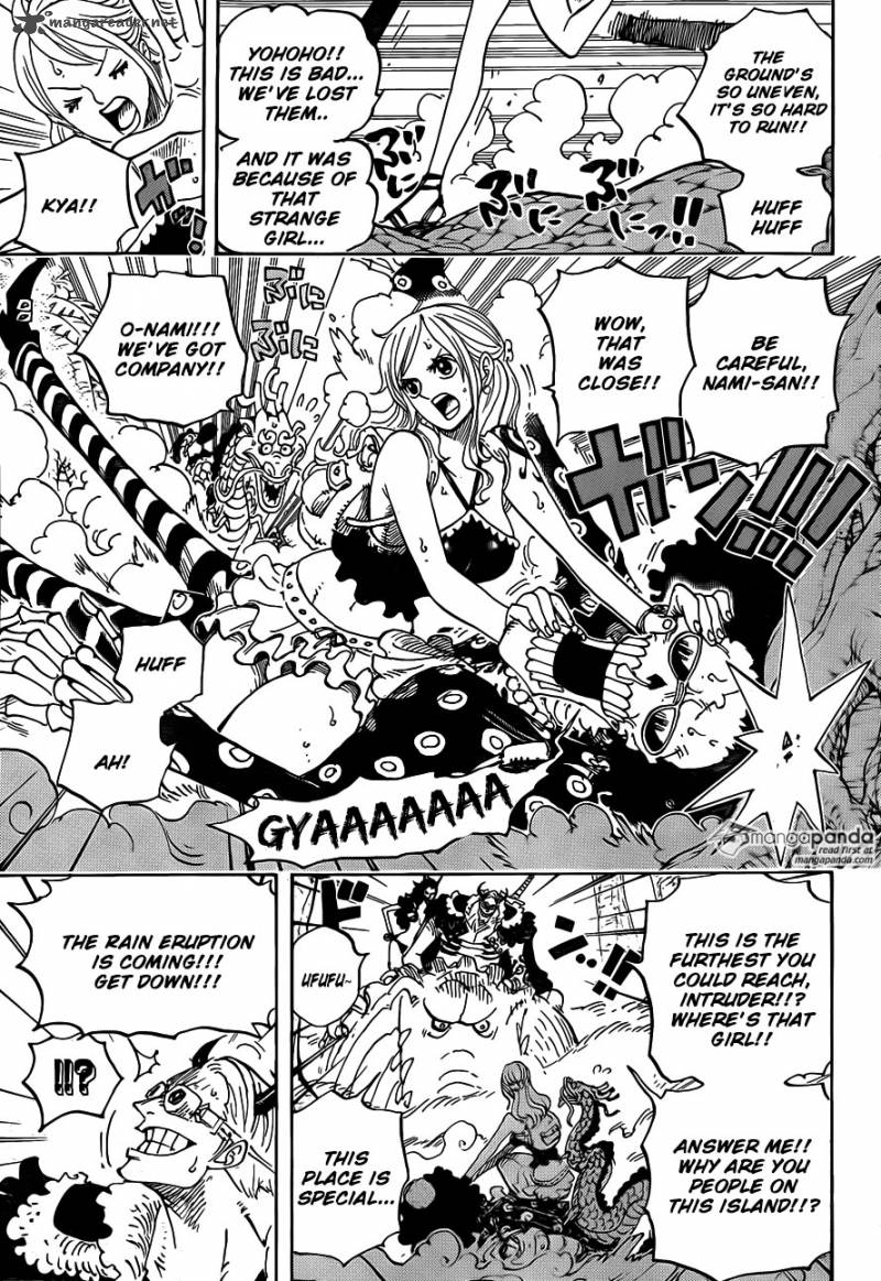 One Piece Manga Chapter 795 page 5 - Suicide