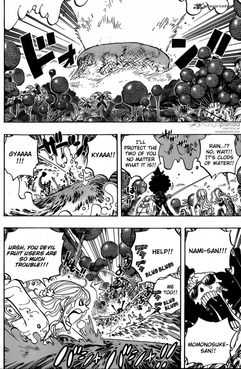 One Piece Manga Chapter 795 page 6 - Suicide
