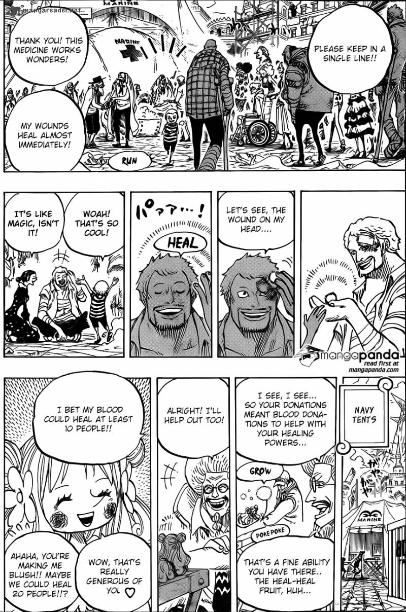 One Piece Manga Chapter 796 page 10 - Soldier-san's Conviction