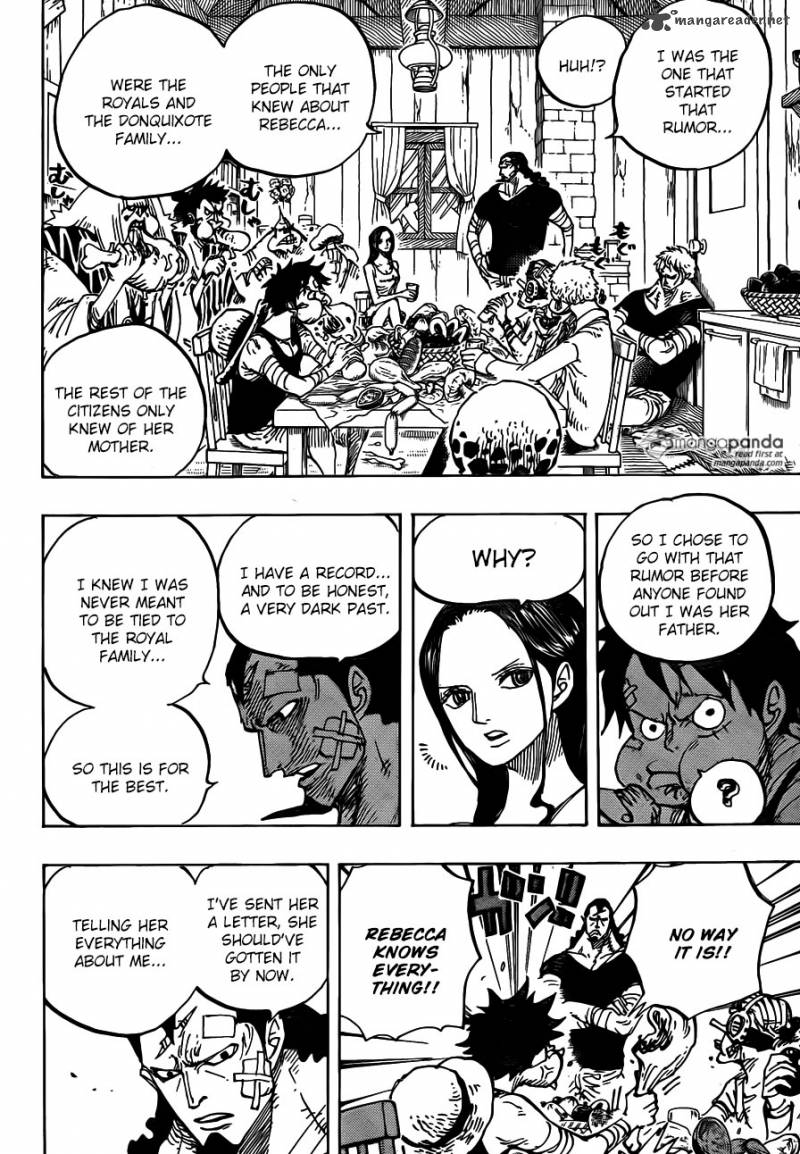 One Piece Manga Chapter 796 page 12 - Soldier-san's Conviction