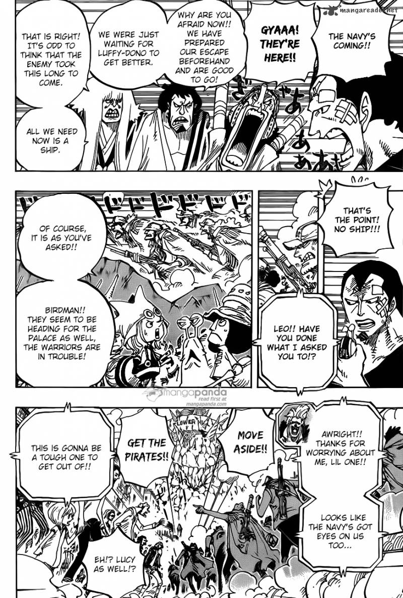 One Piece Manga Chapter 796 page 16 - Soldier-san's Conviction