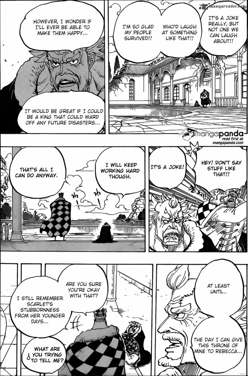 One Piece Manga Chapter 796 page 7 - Soldier-san's Conviction