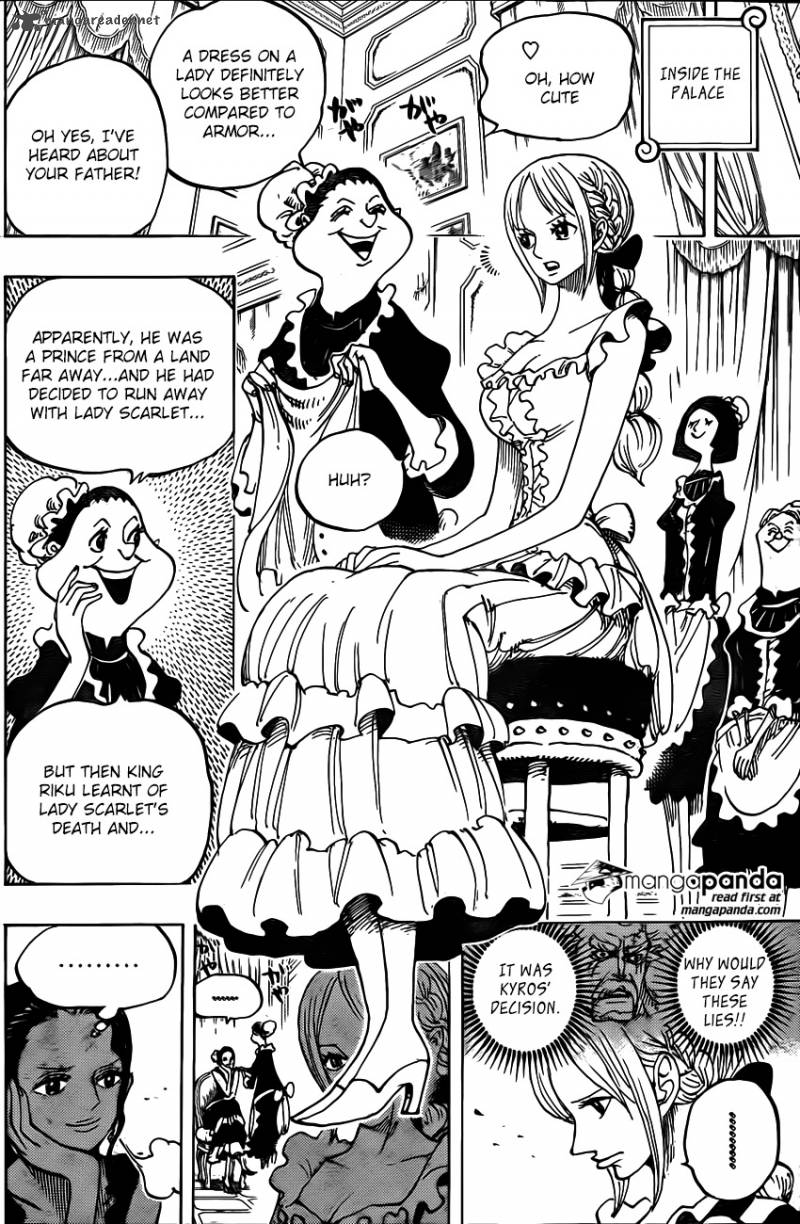 One Piece Manga Chapter 796 page 8 - Soldier-san's Conviction