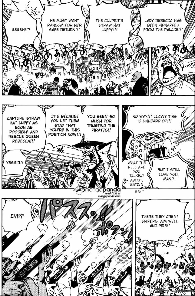 One Piece Manga Chapter 797 page 10 - Rebecca