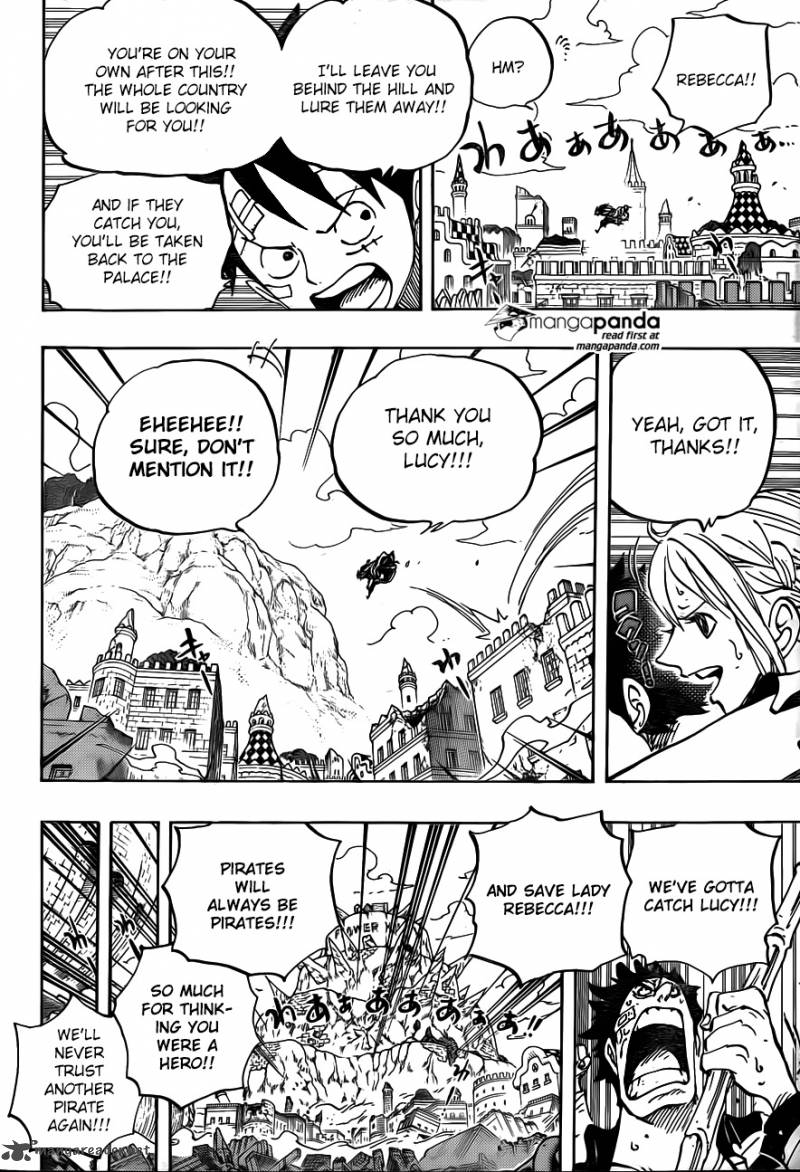 One Piece Manga Chapter 797 page 12 - Rebecca