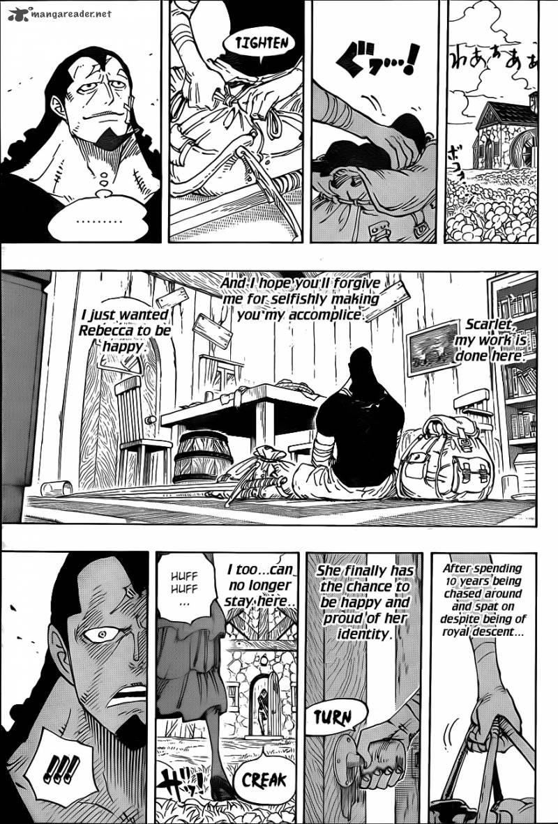 One Piece Manga Chapter 797 page 13 - Rebecca