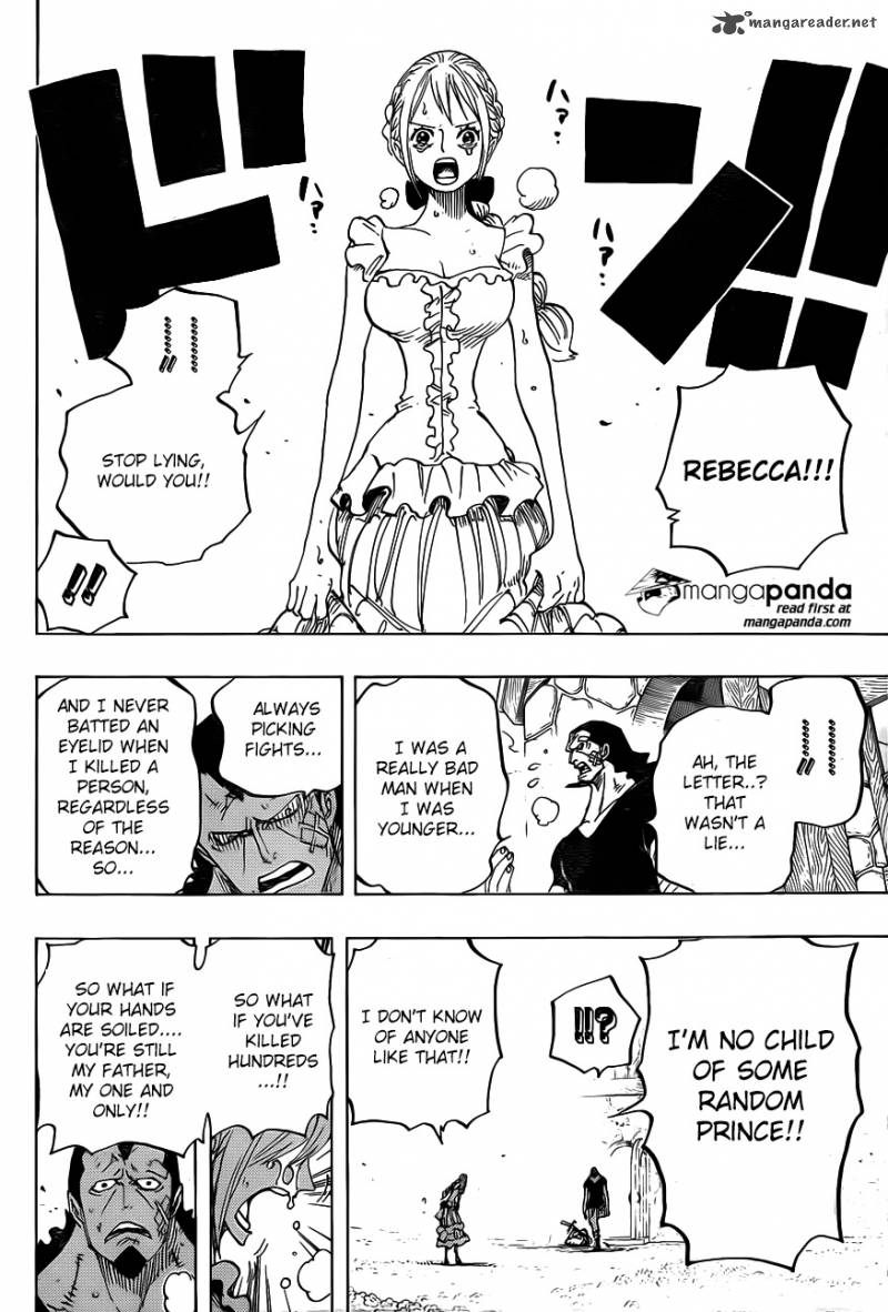 One Piece Manga Chapter 797 page 14 - Rebecca
