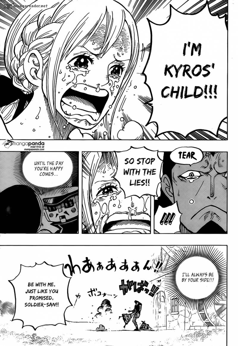 One Piece Manga Chapter 797 page 15 - Rebecca