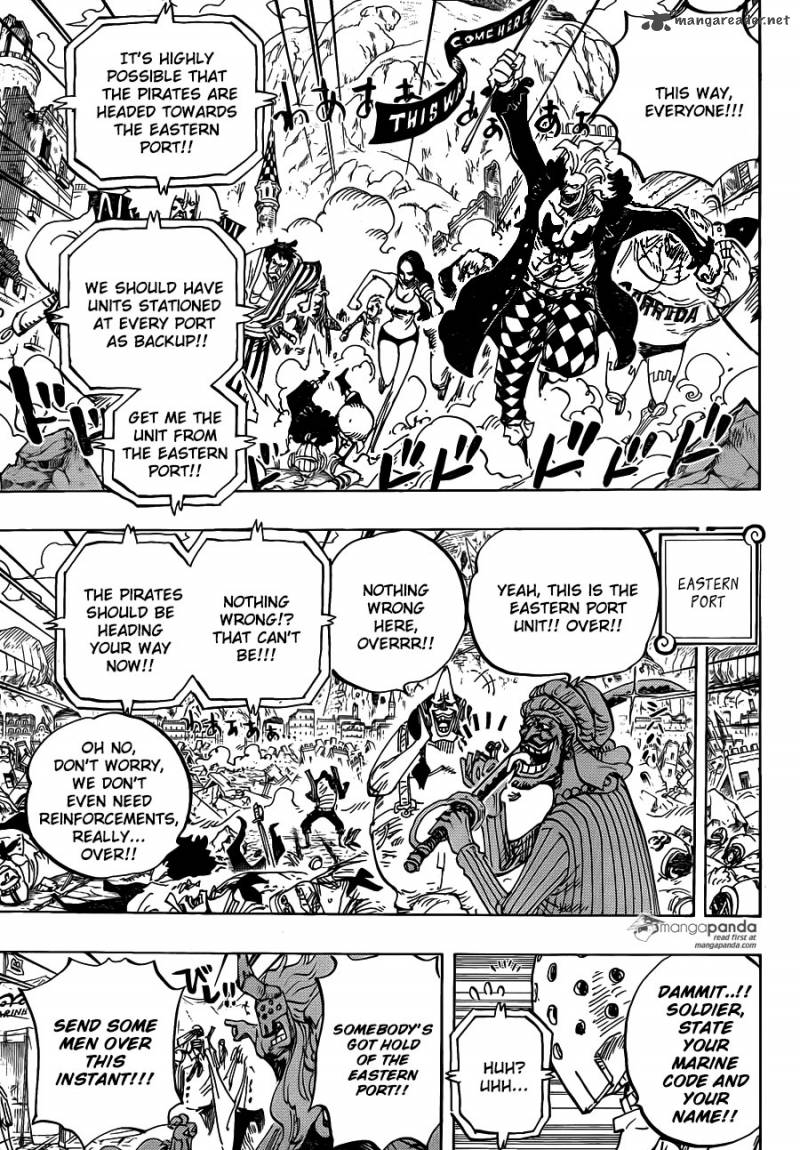 One Piece Manga Chapter 797 page 3 - Rebecca