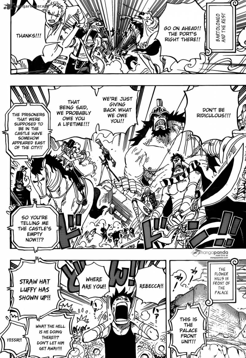 One Piece Manga Chapter 797 page 4 - Rebecca