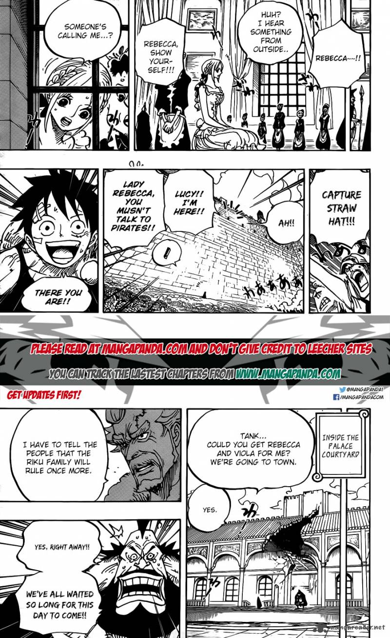 One Piece Manga Chapter 797 page 5 - Rebecca