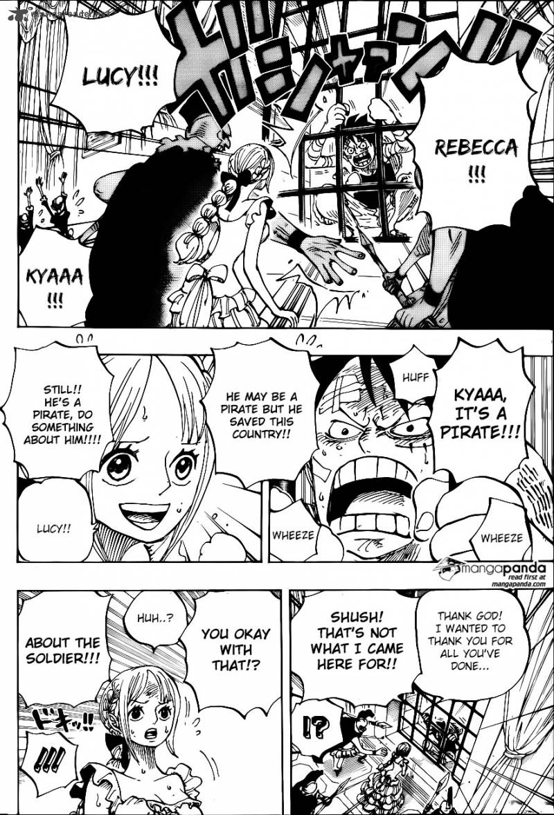 One Piece Manga Chapter 797 page 6 - Rebecca