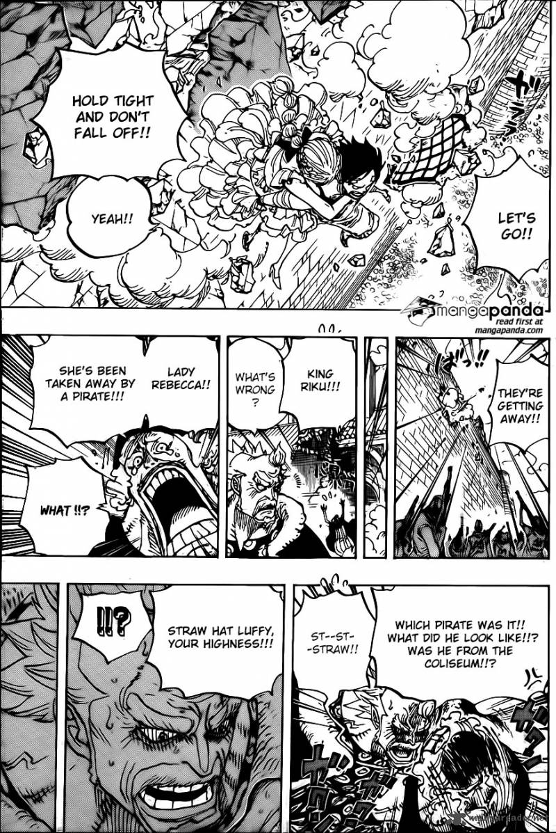 One Piece Manga Chapter 797 page 9 - Rebecca