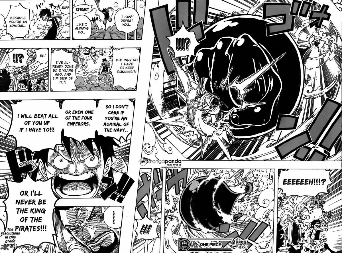 One Piece Manga Chapter 798 page 15 - Heart