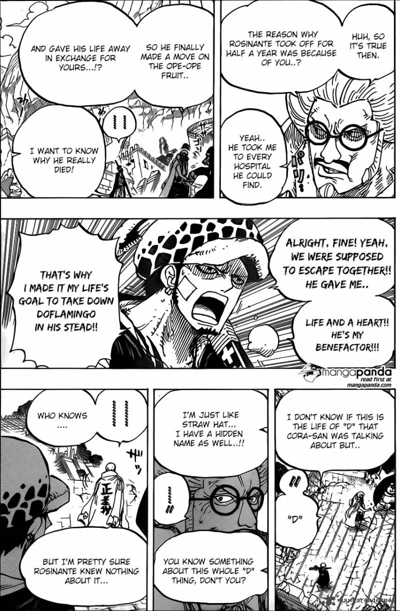 One Piece Manga Chapter 798 page 9 - Heart
