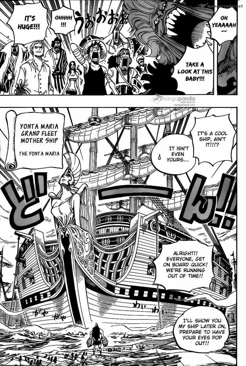 One Piece Manga Chapter 799 page 10 - Parent and Child