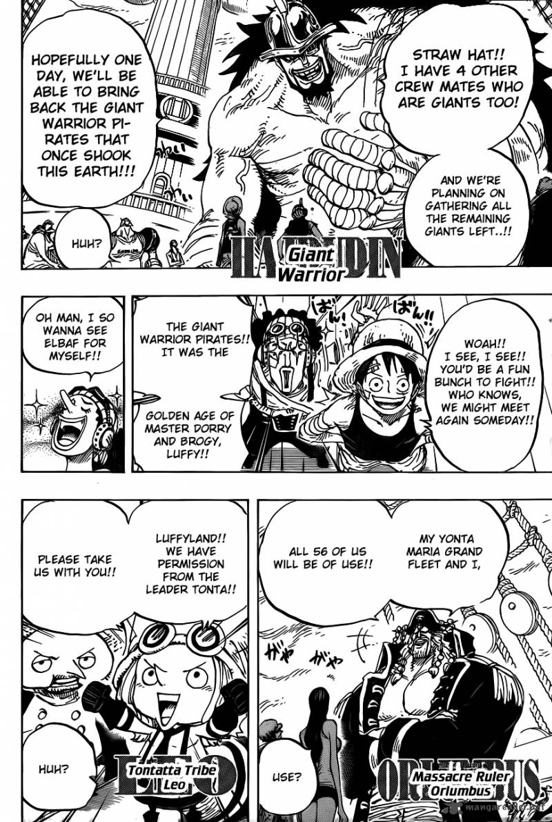 One Piece Manga Chapter 799 page 11 - Parent and Child