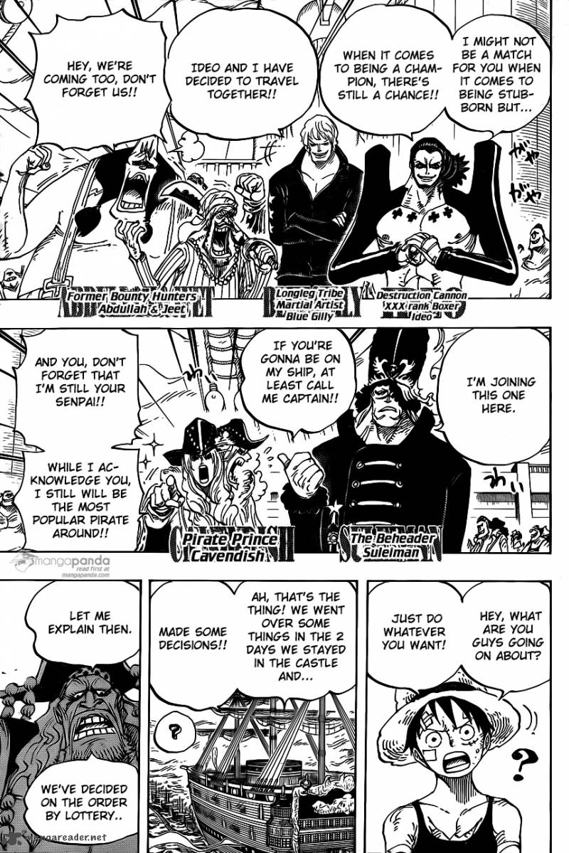 One Piece Manga Chapter 799 page 12 - Parent and Child