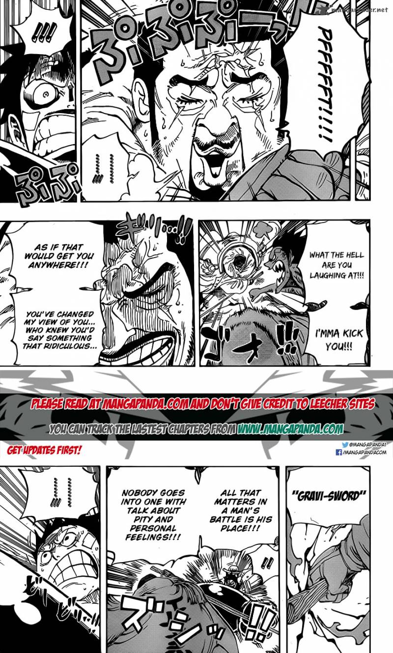 One Piece Manga Chapter 799 page 4 - Parent and Child
