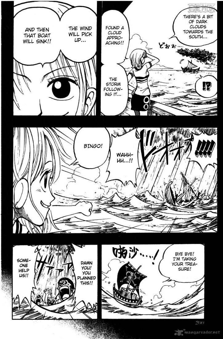 One Piece Manga Chapter 8 page 12 - Introducing Nami
