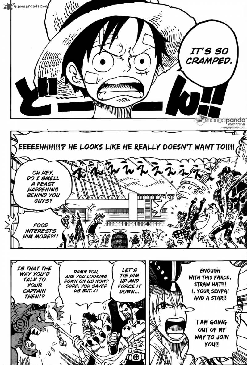 One Piece Manga Chapter 800 page 3 - Followers's Sake Cups