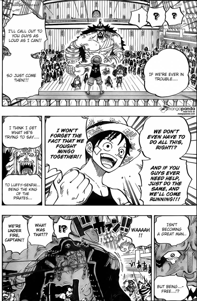 One Piece Manga Chapter 800 page 5 - Followers's Sake Cups