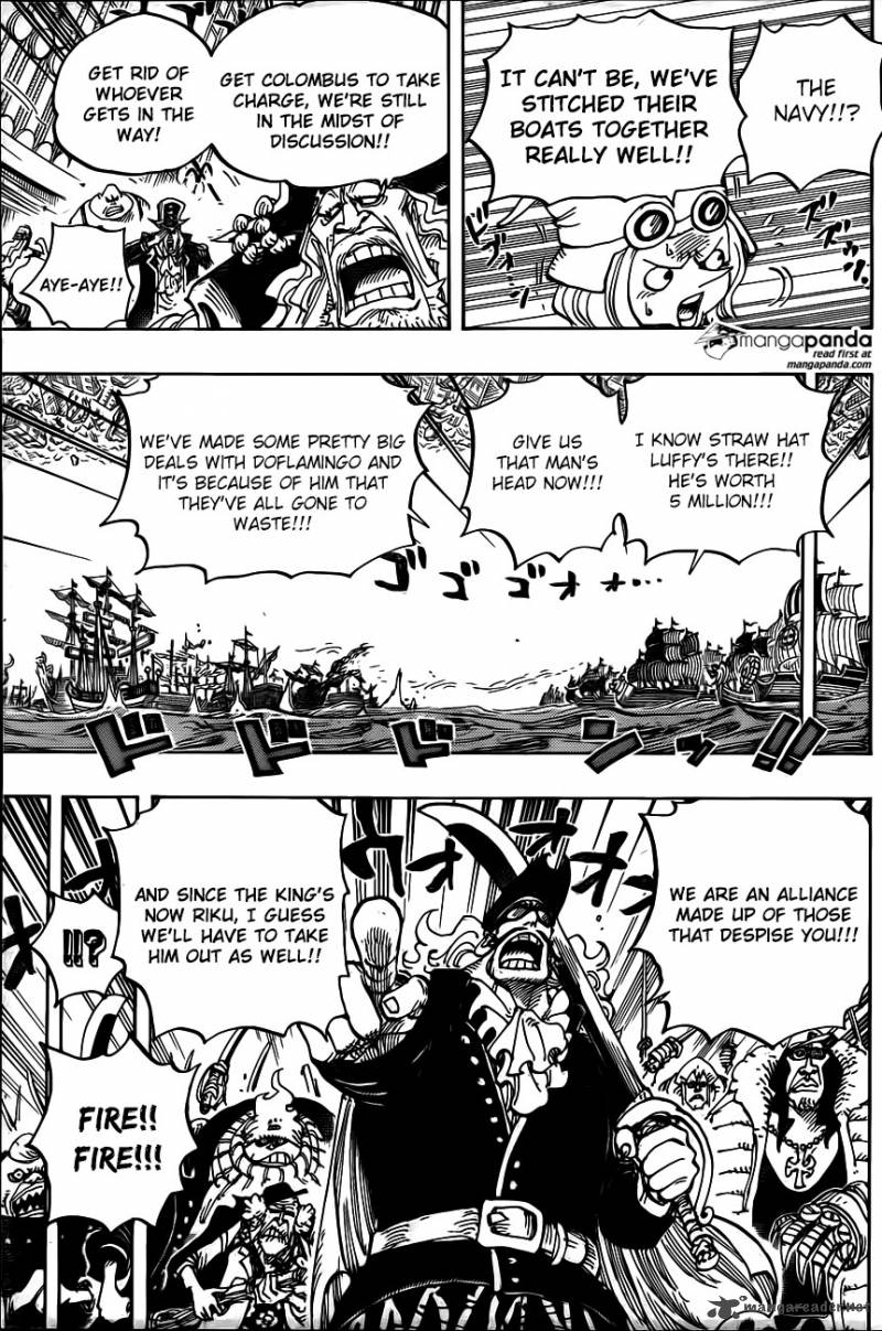 One Piece Manga Chapter 800 page 6 - Followers's Sake Cups