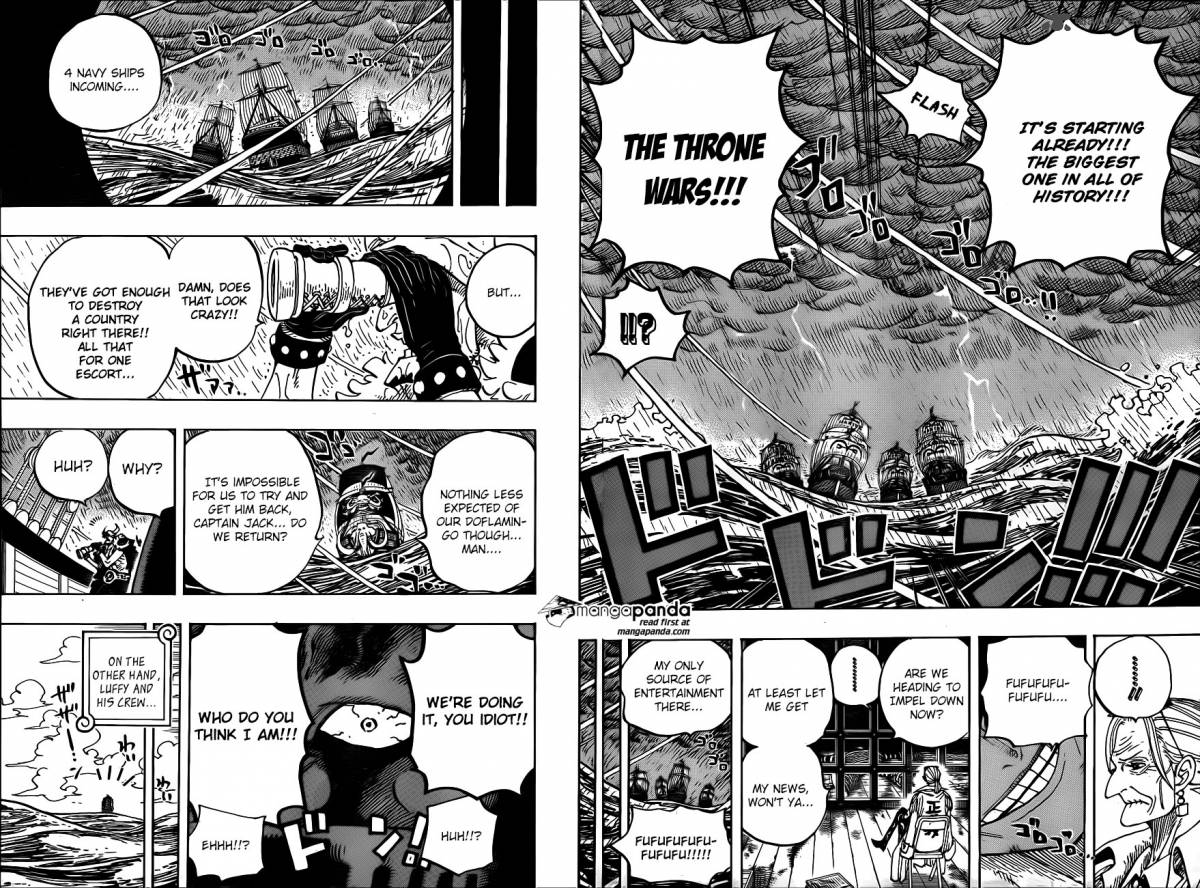One Piece Manga Chapter 801 page 10 - Opening Speech