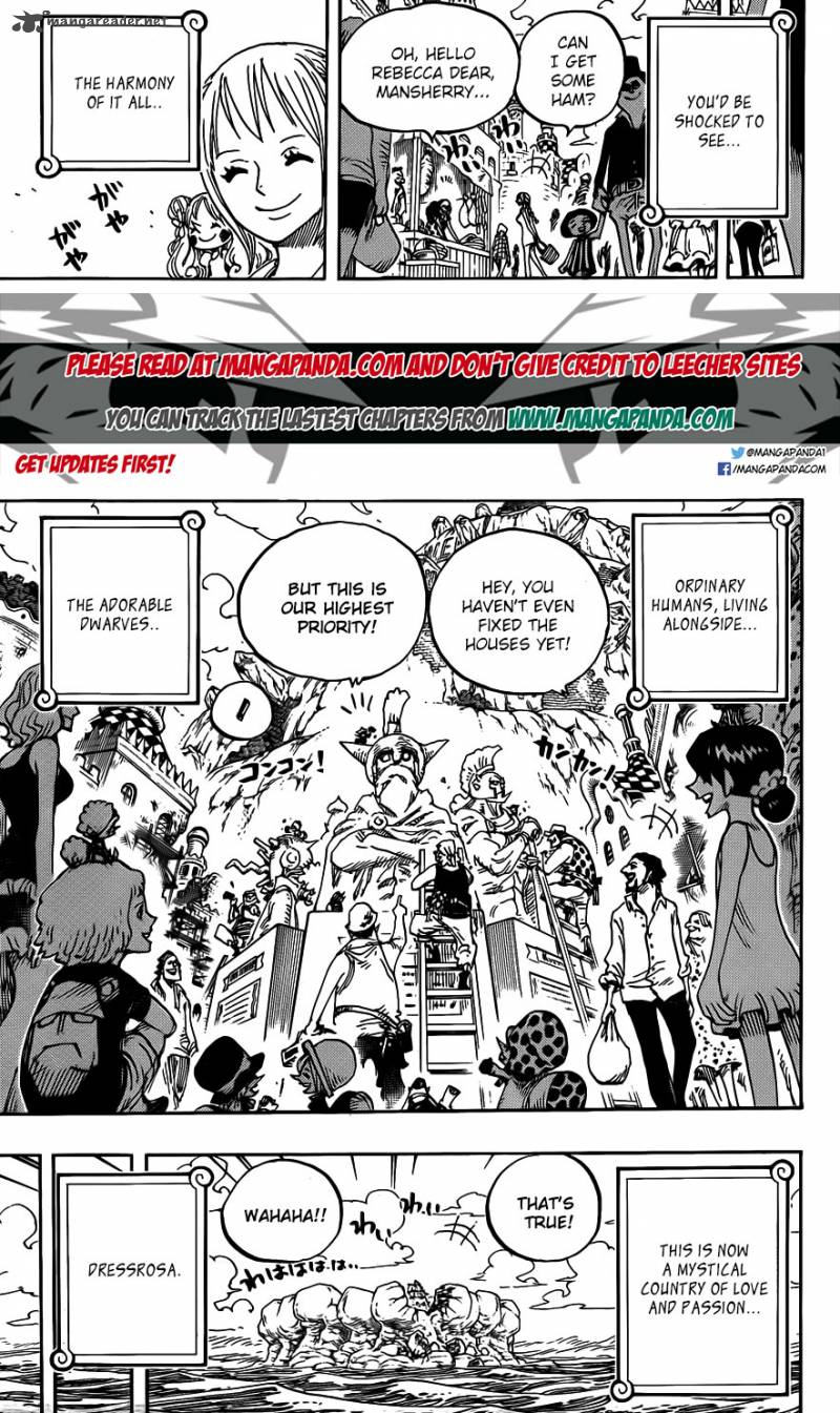 One Piece Manga Chapter 801 page 5 - Opening Speech