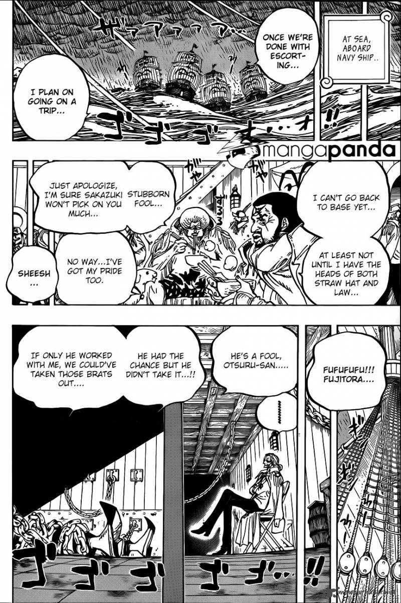 One Piece Manga Chapter 801 page 6 - Opening Speech
