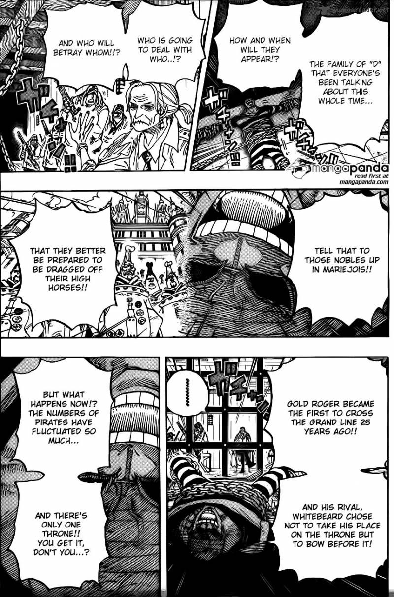 One Piece Manga Chapter 801 page 9 - Opening Speech