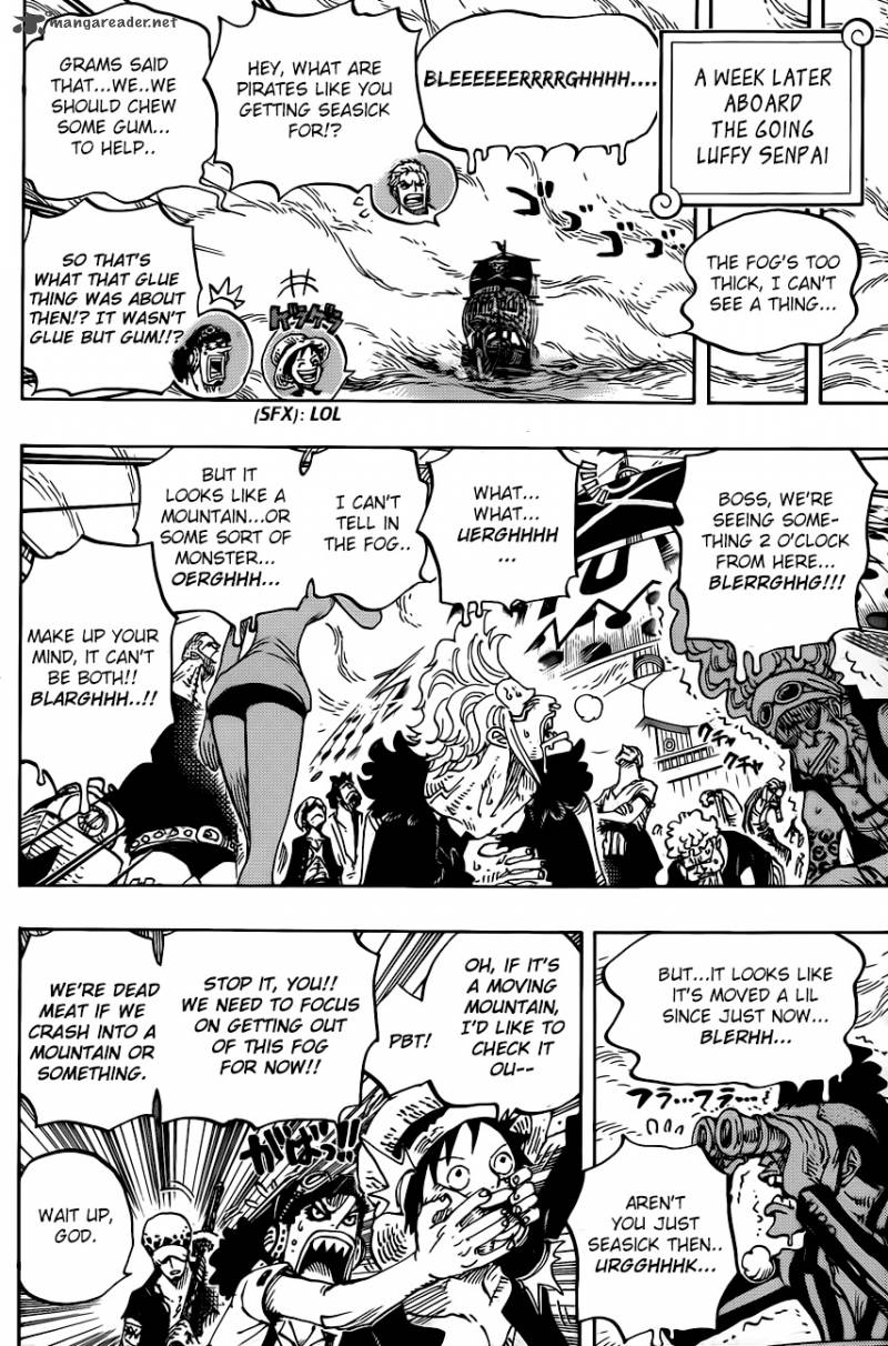 One Piece Manga Chapter 802 page 12 - Zou