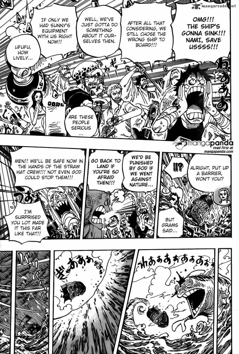 One Piece Manga Chapter 802 page 5 - Zou