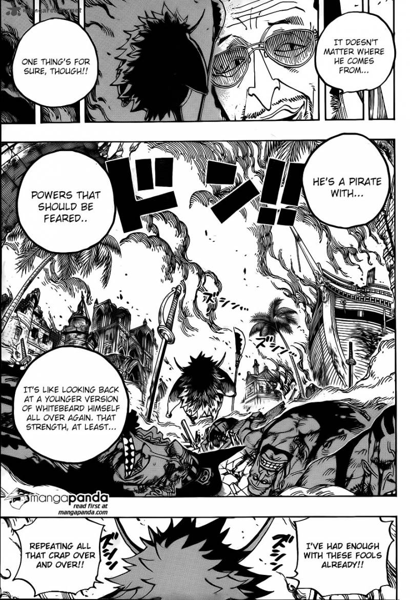 One Piece Manga Chapter 802 page 7 - Zou