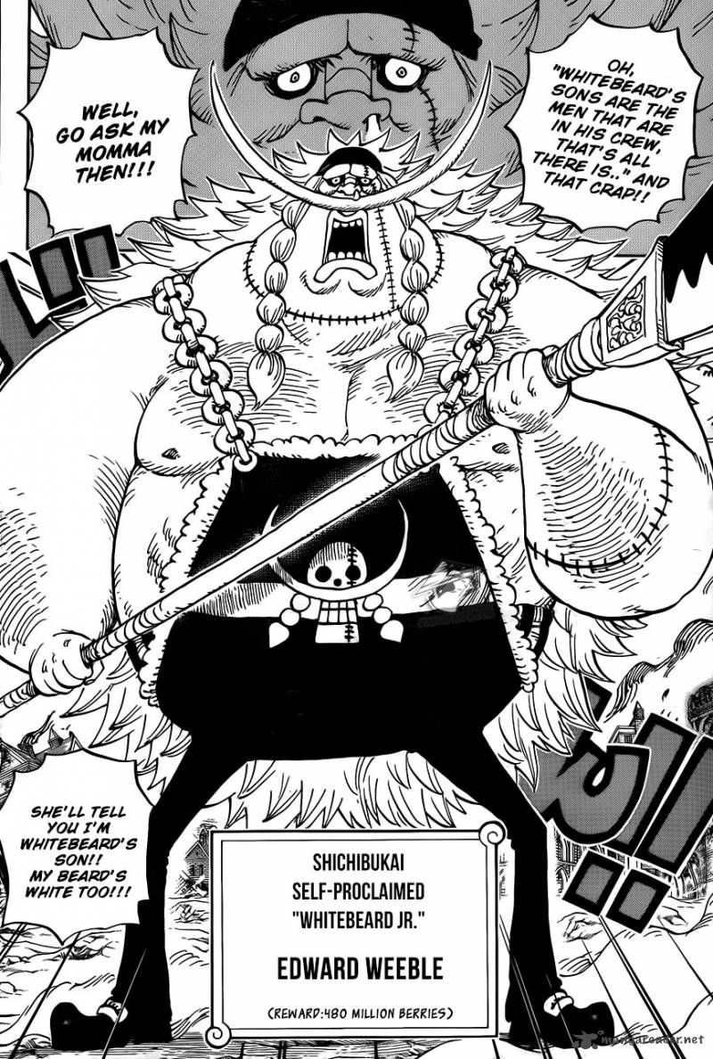 One Piece Manga Chapter 802 page 8 - Zou