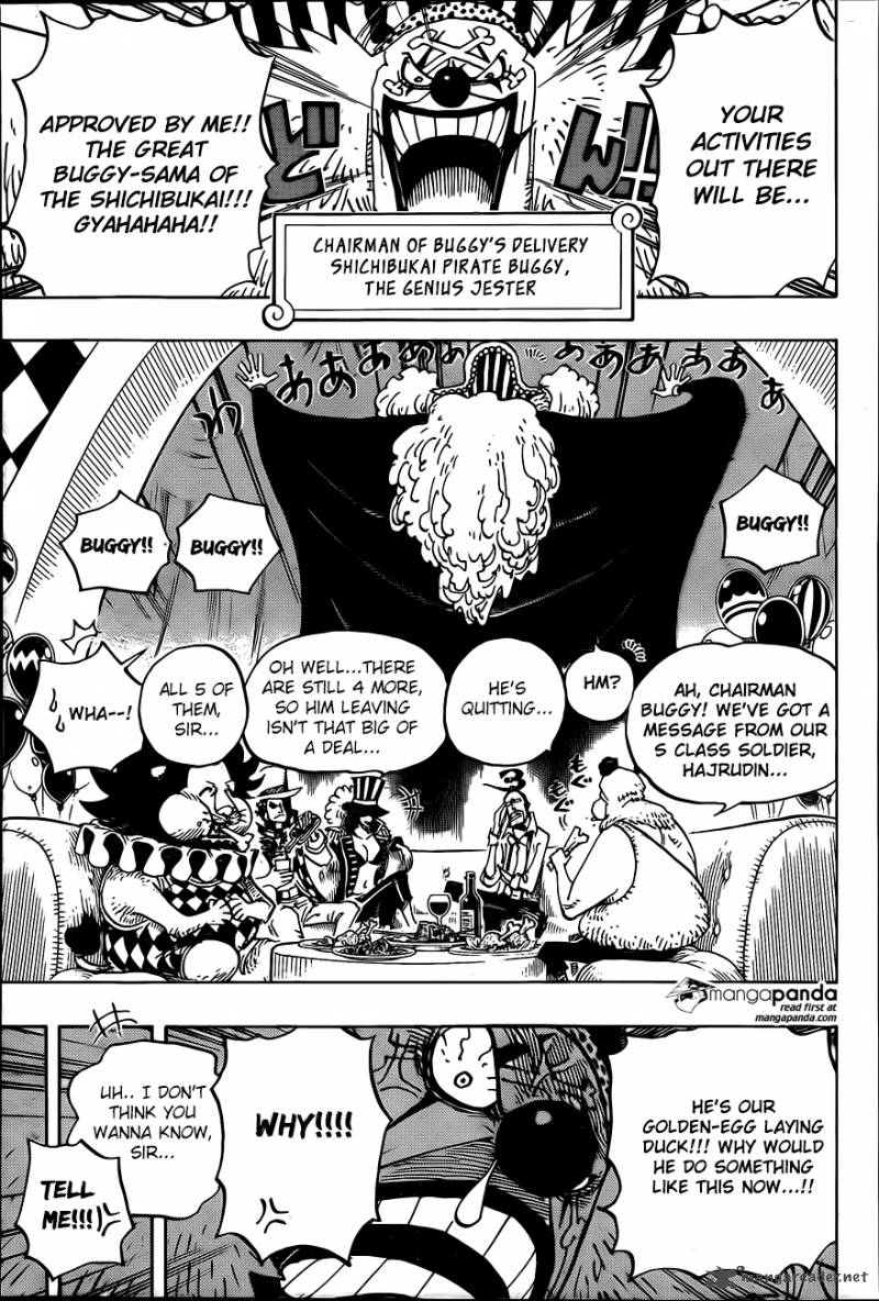 One Piece Manga Chapter 803 page 11 - Elephant Climbing